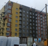 Ход строительства дома 2 в ЖК Зеленая Горка -
