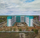 Ход строительства дома 2.1 в ЖК Конфетти -
