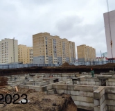 Ход строительства дома 9 в ЖК Лермонтов -