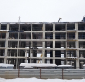 Ход строительства дома 12, квартал 3 в ЖК Огни -