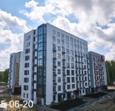 Ход строительства дома 3 в ЖК Новиль -