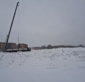 Ход строительства дома 28 в ЖК Альпийский квартал -