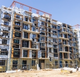 Ход строительства дома Корпус 1.4, 1 этап в ЖК Соседи -