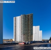 Ход строительства дома корпус 2.3 в ЖК Октябрьская Набережная -