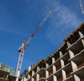 Ход строительства дома Позиция 1,2 в ЖК Октябрьский квартал -