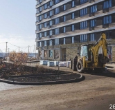 Ход строительства дома секция 1 (кв.8) в ЖК Экогород Яркий -