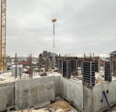 Ход строительства дома 14 в Клубный дом О4 -