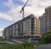 Ход строительства дома № 9, корпус 2 в ЖК Дом у озера -