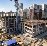 Ход строительства дома 15, ГП-72.110 в ЖК Мириады -