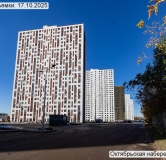 Ход строительства дома корпус 2.5 в ЖК Октябрьская Набережная -