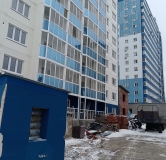 Ход строительства дома 2 в ЖК Выборная-Рябиновая -