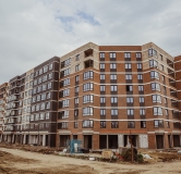 Ход строительства дома Литер 1 в ЖК МОНО Квартал -