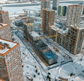 Ход строительства дома 10/1, секция 8-10 в ЖК Ясный Берег -