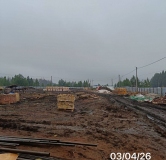 Ход строительства дома 46, блок Б, 3 этап в ЖК Семейный квартал Ритм -