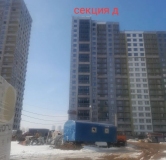 Ход строительства дома 7.1 в ЖК Паруса -