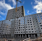 Ход строительства дома Литер 10 в ЖК Порто Ново -