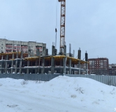 Ход строительства дома 101, 1 этап в ЖК Дом на семи холмах -