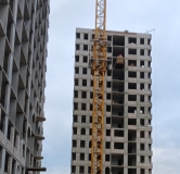 Ход строительства дома секция 5 в ЖК Авиатор -