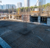 Ход строительства дома 2.1 в ЖК Urman City -