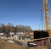 Ход строительства дома № 198 (ГП-1.1) в ЖК Подкова Новая -