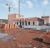 Ход строительства дома Литер 21 в ЖК Свой Берег -
