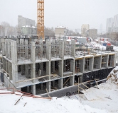 Ход строительства дома 2 в ЖК Азина 16 -