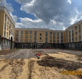Ход строительства дома корпус 1 в ЖК Дубровский -