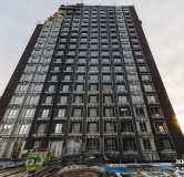 Ход строительства дома 187 в ЖК Грани -