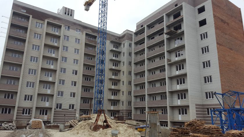 В ЖК «Сиреневый квартал» в Ростове завершается возведение третьей секции