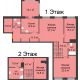 4 комнатная квартира 145,4 м² в Архитектурный Ансамбль Вознесенский, дом Собенникова - планировка