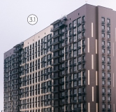 Ход строительства дома Литер 3.1 в ЖК Флора -