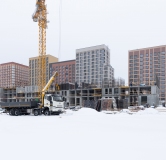 Ход строительства дома 1 в ЖК Солнечный (Эталон) -