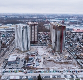 Ход строительства дома секция 2а,2б,2в в ЖК Астон. Шесть звёзд -