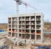 Ход строительства дома 4, корпус 1 в ЖК Южный -