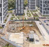 Ход строительства дома корпус 5 в ЖК Исеть Парк -