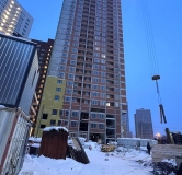 Ход строительства дома 1 в ЖК Философия Идеалистов на Черкасской -