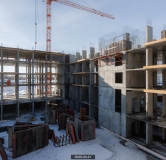 Ход строительства дома 6.1 в ЖК Пшеница -