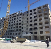 Ход строительства дома 1, 1 этап в ЖК Чаадаев -