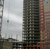 Ход строительства дома секция 18,19 в ЖК Ельцовский -