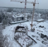 Ход строительства дома 2 в ЖК Лес -