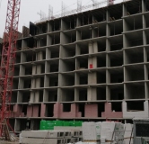 Ход строительства дома Литер 8.1 в ЖК Парк у дома -