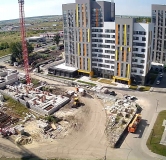 Ход строительства дома 14/2, этап 2Б в ЖК Семейный -