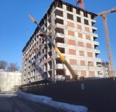 Ход строительства дома 4 в ЖК Алтын Яр -