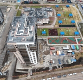 Ход строительства дома № 1 в ЖК Кедр -