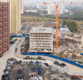 Ход строительства дома корпус 6 в ЖК Утес -