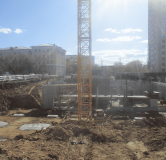Ход строительства дома 3 в ЖК Доминанта -