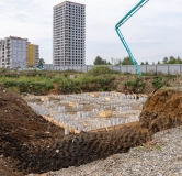 Ход строительства дома 1.2 в ЖК Риверсайд (Riverside) -