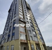 Ход строительства дома Литер 25 в ЖК Фонтаны -