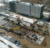 Ход строительства дома 3 в ЖК Базилик -