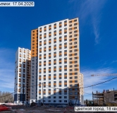 Ход строительства дома 132, корпус 216.1 в ЖК Цветной Город -